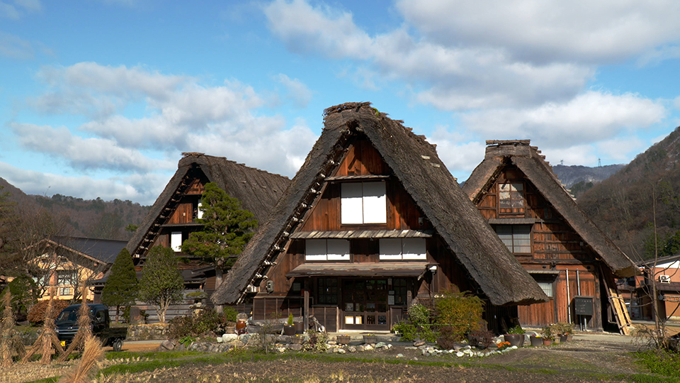 白川郷の合掌造り集落 | 文化財デジタルコンテンツダウンロード機能